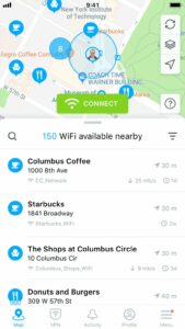 WiFi Map app